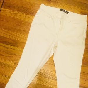 Express white high rise jean